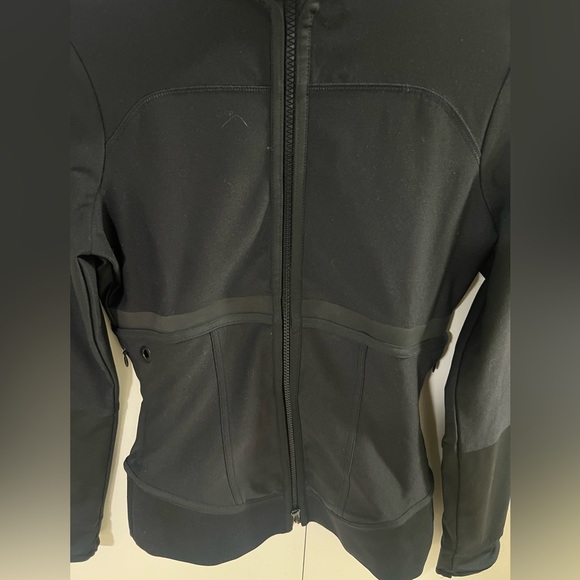 Adidas by Stella McCartney Black Zip Up Activewear Sweater Women’s size XS - Picture 3 of 10